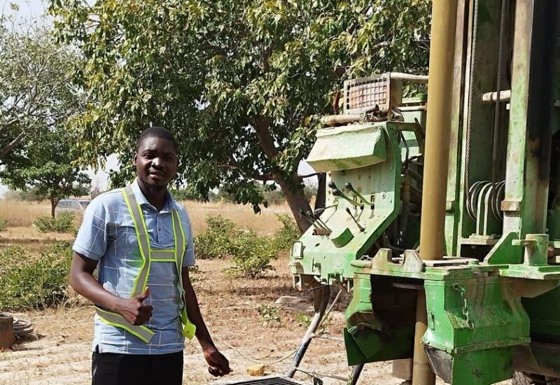 Foration d'un forage d'eau au Burkina Faso par COGIT NAFA